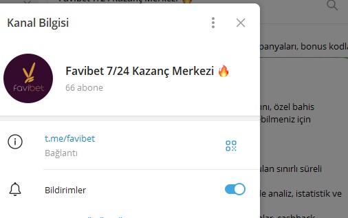 Favibet Telegram